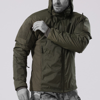 Veste d'hiver tactique légère en camouflage, tissée, résistante aux déchirures, avec isolation thermique 3M THINSULATE, pour la chasse en plein air, unisexe