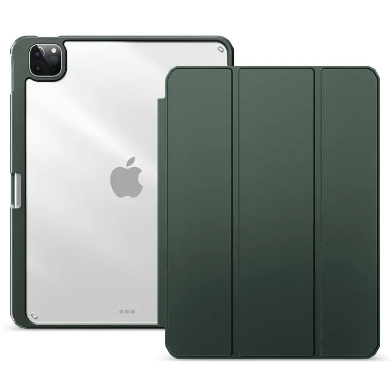 IPad Pro 12.9用透明アクリル耐衝撃保護カバー5th Mini 6 5 air 4/5 for iPad 10th Generation Case