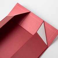 Carton rigide pliable de luxe personnalisé haute qualité 4C imprimé boîte-cadeau pliable pour vêtements et bijoux
