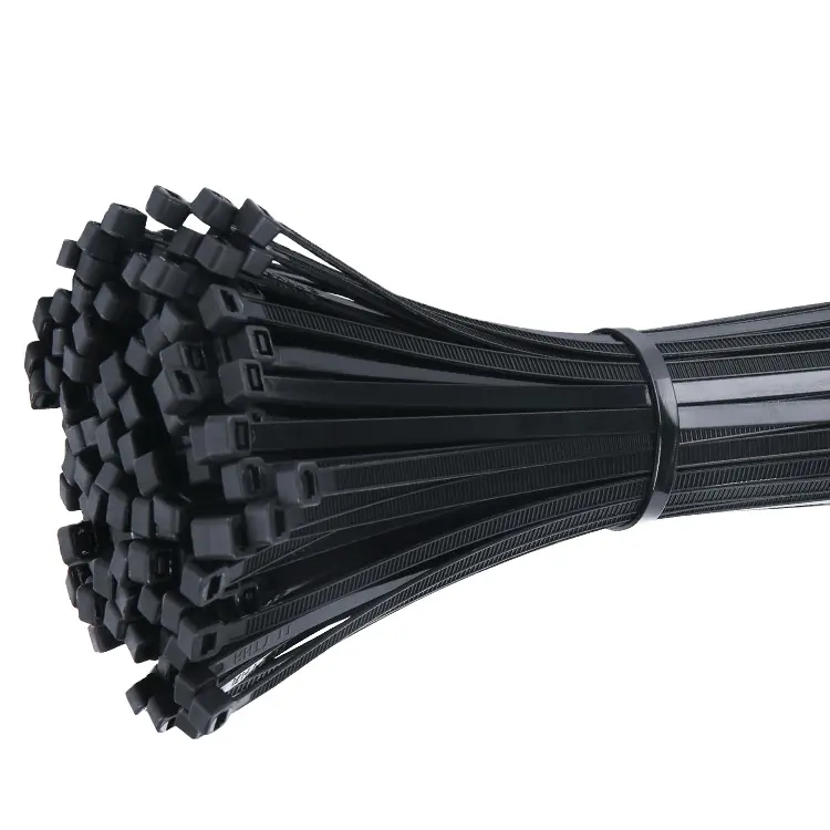 wholesale black plastic nylon cable tie with high quality