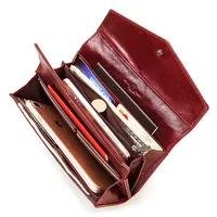 Модный кошелек из натуральной кожи с технологией Rfid на заказ, женские кошельки, кредитница, Роскошный кошелек и кошельки, клатч, кошелек для женщин