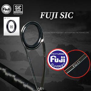 Toray 40T Carbon Fuji SIC Guide ML <span class=keywords><strong>Canne</strong></span> à pêche à filature rapide 2.13m 2.28m 2.43m 2.58m Baitcasting Rod pour bar truite brochet - Product Image 3