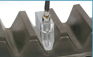 Ultraschall-Härteschicht-Tiefenmessgerät Leeb810 zur Messung von Härteschichten durch Carburierung/Nitridierung, Messbereich 0,5-40mm - Product Image 6