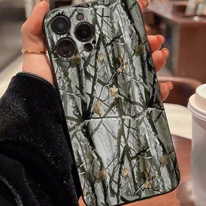 Stick Và Lá In Ấn Cạnh Thẳng Silicone TPU Điện Thoại Di Động Bìa Trường Hợp Đối Với <span class=keywords><strong>iPhone</strong></span> <span class=keywords><strong>7</strong></span> 8 X XR XS 11 12 13 14 15 16 17 Pro Max - Product Image 5