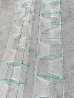 Rong Bay nouveau produit PE-HCT 23*38cm * 31 cadre Dragon Bubu crabe Cage homard crevettes piège PE noué Mono filet de pêche