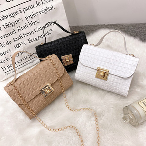 Borse da donna alla moda a buon mercato borsa a tracolla da donna in pelle sintetica 2025 quadratino semplice e alla moda - Product Image 2