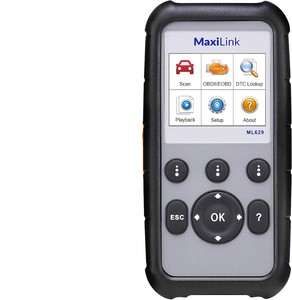 Analizador de Diagnóstico de Motor OBD2 Maxilink ML629, Lector de Códigos Automotrices con Certificación CE FCC para Abarth 124 Spider (2016-), USB Mini - Product Image 1