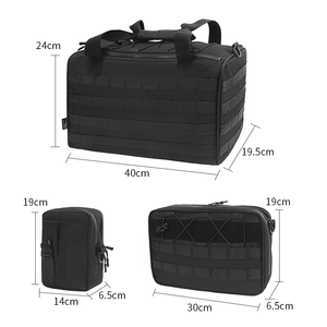 <span class=keywords><strong>SABADO</strong></span>, bolsa de rango de calidad resistente, bolsa de gimnasio táctica acolchada grande, caja de almacenamiento multifuncional táctica para acampar - Product Image 3