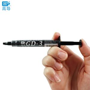 7 Stück Nettogewicht 3 Gramm Grau Hoch leistungs GD-3 Wärme leitende Fett paste Gips-Kühlkörper verbindung für CPU-GPU - Product Image 2