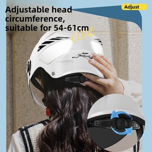 고품질 도매 오토바이 헬멧 ABS 모듈식 헬멧 성인용 하프 페이스 헬멧 오토바이 헬멧 - Product Image 6