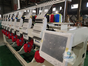 Machine à broder informatisée à 8 têtes Disen Heavy Duty avec 12-15 aiguilles pour casquettes et chemises Kanvas Punch - Product Image 4