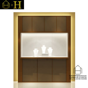 Boutique High End Mewah Lemari <span class=keywords><strong>Display</strong></span> Perhiasan <span class=keywords><strong>Furniture</strong></span> Untuk Toko Perhiasan Desain Interior - Product Image 2
