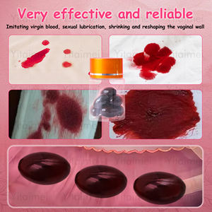 Cápsulas de Sangre para Mujeres, Cápsula de Himen Artificial, Cápsulas Yoni para la Primera Noche, Sangre Virgen de Nuevo, Cápsula de Himen, Productos para Adultos - Product Image 2