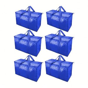 Bolsas de Almacenamiento Grandes de Moda Personalizadas de China, Promocionales, Recicladas, Reutilizables, Laminadas, de PP Tejido, con Cremallera - Product Image 1
