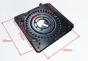 Siège de conducteur de bus automobile de qualité supérieure, <span class=keywords><strong>pivotant</strong></span> à 360 degrés, base rotative - Product Image 6