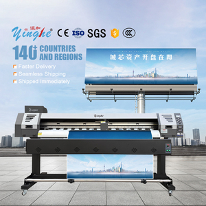 Nouvelle imprimante jet d'encre grand format entièrement automatique Yinghe-1800DA I3200 1,8 m multicolore à solvant écologique, compatible Windows USB, rechargeable par Maintop - Product Image 2
