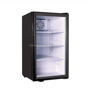 Frigorifero <span class=keywords><strong>da</strong></span> <span class=keywords><strong>Tavolo</strong></span> con Porta in Vetro Trasparente, Mini Espositore Refrigerato per Energy Drink - Product Image 4