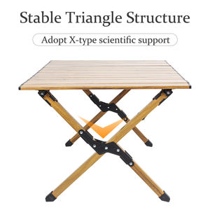 Nouvelle table de camping pliante portable en aluminium léger pour pique-nique et barbecue, modèle 2022 - Product Image 3