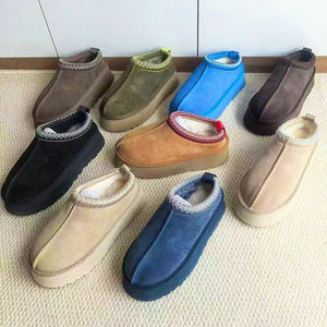 <span class=keywords><strong>Bottes</strong></span> plateforme classiques en daim pour <span class=keywords><strong>femme</strong></span> 2026, mi-mollet, noires, automne, neige, semelle épaisse, imperméables, antidérapantes, chaudes, fourrées pour l'hiver - Product Image 4