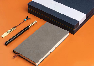 Xinrunjin Luxury PU Leather Writing Kit USB <b>Drive</b> Custom Branded Silk Screen Printed Notebook <b>Pen</b> Set Business Promotional Gift - Product Image 2