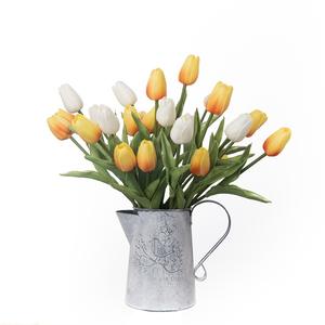 Plante artificielle <span class=keywords><strong>de</strong></span> simulation <span class=keywords><strong>de</strong></span> fleur <span class=keywords><strong>de</strong></span> <span class=keywords><strong>tulipe</strong></span> à tête unique, mini-<span class=keywords><strong>tulipe</strong></span> artificielle pour la décoration intérieure - Product Image 1