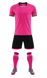 Ensemble de maillots de football personnalisés pour jeunes, uniforme de football à manches courtes, kit d'équipe imprimé, tenue d'entraînement et de match - Product Image 3