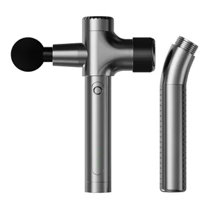 Novo Massager Longer Handle Massagem Muscular Gun- Deep Tecido Voltar Massager com Extensão Handle e 7 Cabeças