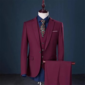 Trajes <span class=keywords><strong>de</strong></span> <span class=keywords><strong>Hombre</strong></span> Slim Fit - Conjunto <span class=keywords><strong>de</strong></span> 3 Piezas (Chaqueta, Pantalón y Blazer) Traje <span class=keywords><strong>de</strong></span> Boda Turco <span class=keywords><strong>para</strong></span> <span class=keywords><strong>Hombre</strong></span> - Product Image 2