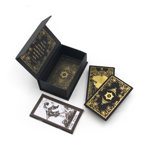 Jeu de cartes Oracle et Tarot d'affirmation de haute qualité avec impression de logo personnalisé CMJN <span class=keywords><strong>4</strong></span> couleurs, impression offset, format personnalisé, vente en gros de papier - Product Image 5