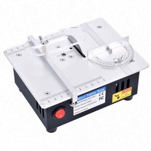 Mini Scie Électrique Multifonctionnelle de Bureau 220V pour Bricolage Domestique, Machine à Tailler le Bois, Scie à Table, Outil de Tour de Table, Moteur Intégré - Product Image 4