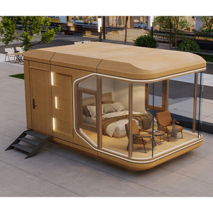 Meilleure vente Cabine portable moderne Apple Maisons capsule spatiale Maison mobile préfabriquée durable de haute qualité à bas <span class=keywords><strong>prix</strong></span> à vendre - Product Image 1