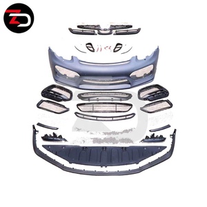 100% ajustement GT4 Style pare-chocs avant diffuseur arrière prise d'air pour <span class=keywords><strong>981</strong></span> <span class=keywords><strong>Cayman</strong></span> R <span class=keywords><strong>S</strong></span> GTS 2013-2016 - Product Image 4