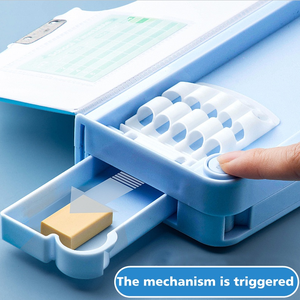 BEYOND Plastic Multifunction Mechanical <strong>Pencil</strong> Box,magnet School Kids <strong>Automatic</strong> Magnetic <strong>Pencil</strong> <strong>case</strong> With Scissor Sharpener - Product Image 5