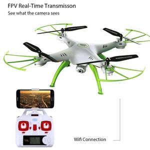 Hot Syma X5HW RC Drone Wifi FPV với 2MP HD máy ảnh không đầu thời gian thực truyền rc Quadcopter dron - Product Image 5