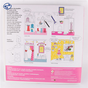 Hot Sale 3D Puzzle DIY Toy Educacional Cartoon Paper Toy para crianças exportadas - Product Image 3