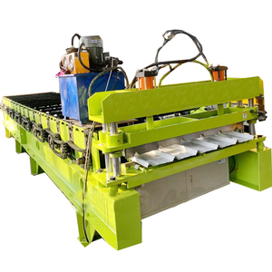<span class=keywords><strong>Machine</strong></span> automatique personnalisée en usine pour la fabrication de rouleaux de tuiles de toiture en métal <span class=keywords><strong>Machine</strong></span> pour le formage de toitures - Product Image 4