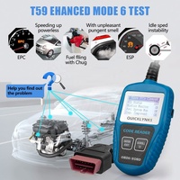 OEM/ODM bajo precio Universal Obd2 escáner herramienta de diagnóstico T59 lector de código de coche adecuado para coches Honda