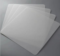 Panneau de commande en acrylique noir imprimé en soie, anti-rayures, avec écran LCD pour onduleur solaire et équipement électrique