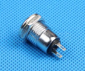 0.5A 250VAC 1A 125VAC 12MM電気金属キーロックスイッチ2位置オンオフキースイッチロック両方の位置に引っ張られた - Product Image 3