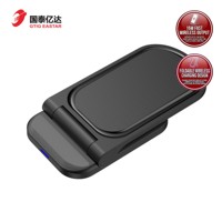 Chargeur sans fil magnétique pliable OTP 15W ignifuge avec charge rapide pour tablette, sortie 5V/3A et entrée 9V/2A