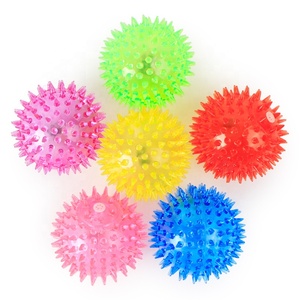 Venta Directa de Juguetes para Mascotas a Bajo Precio, Pelota Interactiva Luminosa con Sonido y Efecto de Masaje - Product Image 1