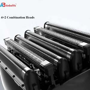 ANBOLIFE-Maquinilla de <span class=keywords><strong>afeitar</strong></span> eléctrica recíproca, recargable, con pantalla digital, para Barba, portátil - Product Image 4