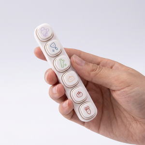 <span class=keywords><strong>Tampon</strong></span> encreur <span class=keywords><strong>personnalisé</strong></span> à six boutons, motif dessin animé mignon, <span class=keywords><strong>tampon</strong></span> auto-encreur classique pour livres, idéal pour les écoles et les archives - Product Image 1