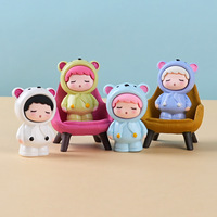 Meilleures ventes : Breloques animaux endormis Kawaii DIY pour coques de téléphone, breloques animaux en résine en gros, accessoires d'artisanat en résine pour la décoration