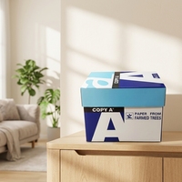 Papier A4 Premium en Gros, Papier A4 80 g/m², 500 Feuilles, Lot de Papier Ram Double A, Exportation vers l'Indonésie