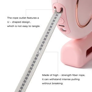 Laisse pour <span class=keywords><strong>chien</strong></span> en nylon rétractable automatique de 3m avec lumière LED lumineuse Laisse antidérapante durable et corde de <span class=keywords><strong>roulette</strong></span> Laisse pour animaux de compagnie tendance - Product Image 3