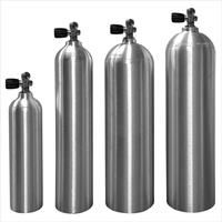 7L 3000PSI Réservoir de plongée sous-marine en aluminium ISO7866 Approbation DOT-3al Cylindre de plongée sous-marine