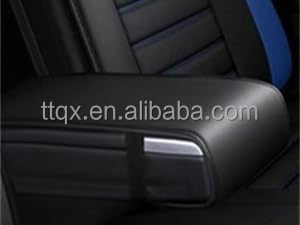 Fundas de Asiento de Coche de Cuero Impermeables en Dos Tonos Negro y Gris, Compatibles con Toyota Hilux, Nissan Rogue, <span class=keywords><strong>Hyundai</strong></span> <span class=keywords><strong>Tucson</strong></span>, Aptas para Limpieza con Paño, Seguras para Bolsas de Aire - Product Image 6