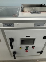 Unité de traitement d'air industrielle hydronique Jetex série JTAHM pour salle blanche avec filtre HEPA, stérilisation UV-C et plasma, sur pied