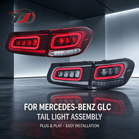 Feux arrière à LED, système d'éclairage automatique, adapté aux Mercedes-Benz GLC de 16e à 19e génération - Mise à niveau du modèle ancien vers le nouveau modèle